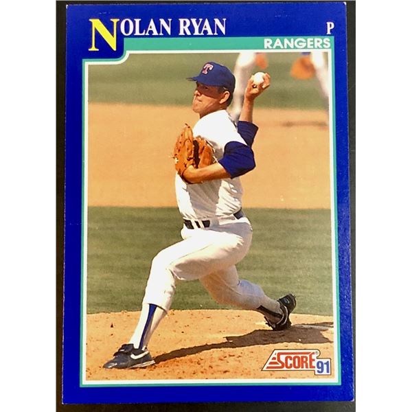 1991 SCORE NOLAN RYAN (HOF)