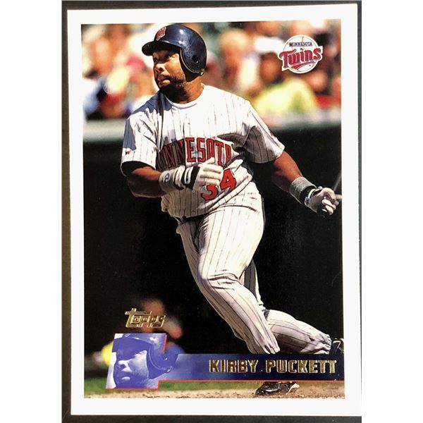 1996 TOPPS KIRBY PUCKETT (HOF)