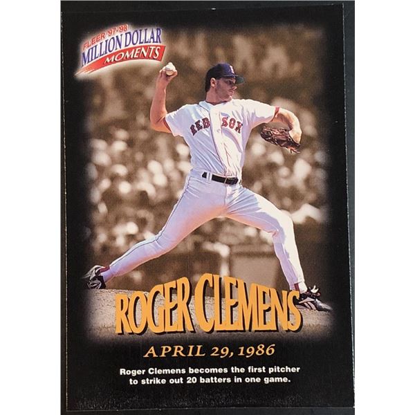 1998 FLEER ROGER CLEMENS