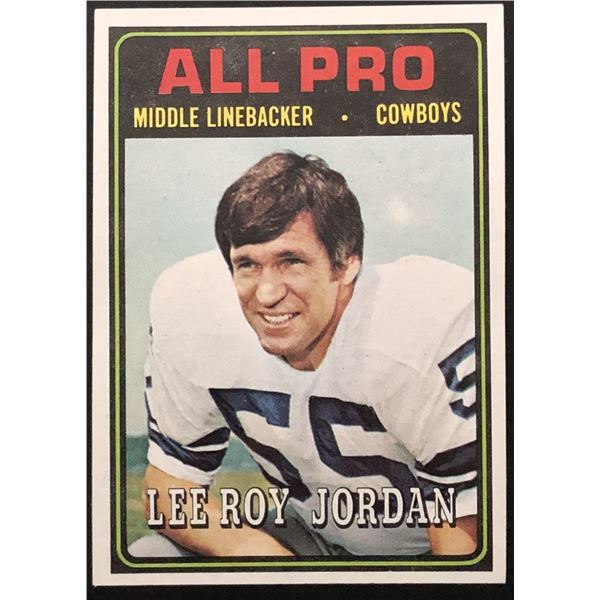 1974 TOPPS LEE ROY JORDAN