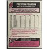Image 2 : 1977 TOPPS PRESTON PEARSON