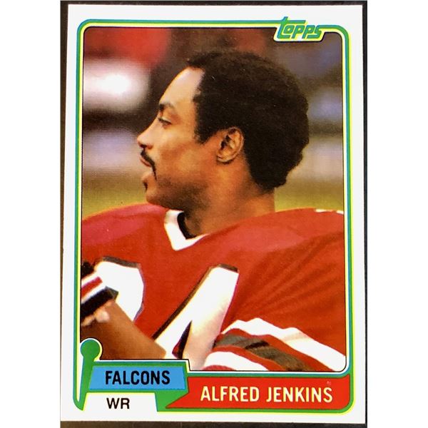 1981 TOPPS ALFRED JENKINS (HOF)