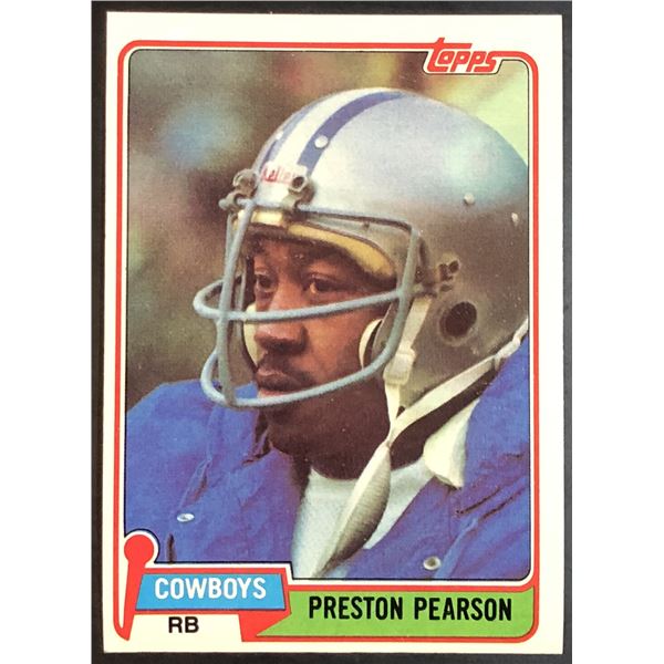 1981 TOPPS PRESTON PEARSON