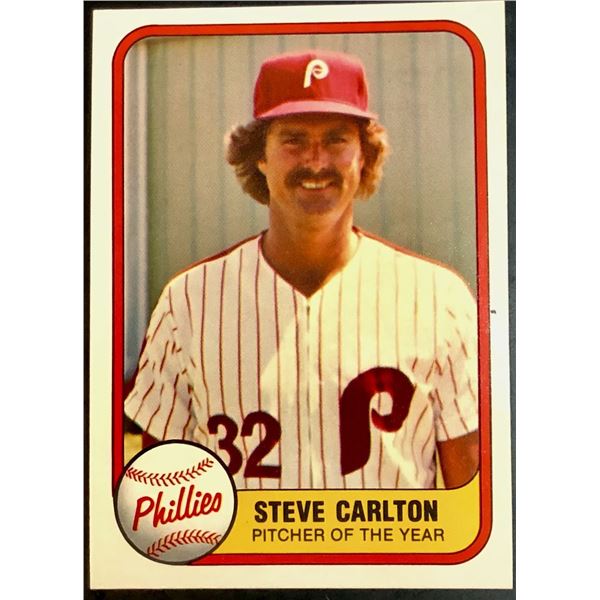1981 FLEER STEVE CARLTON (HOF)
