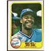 Image 1 : 1981 FLEER WILLIE WILSON