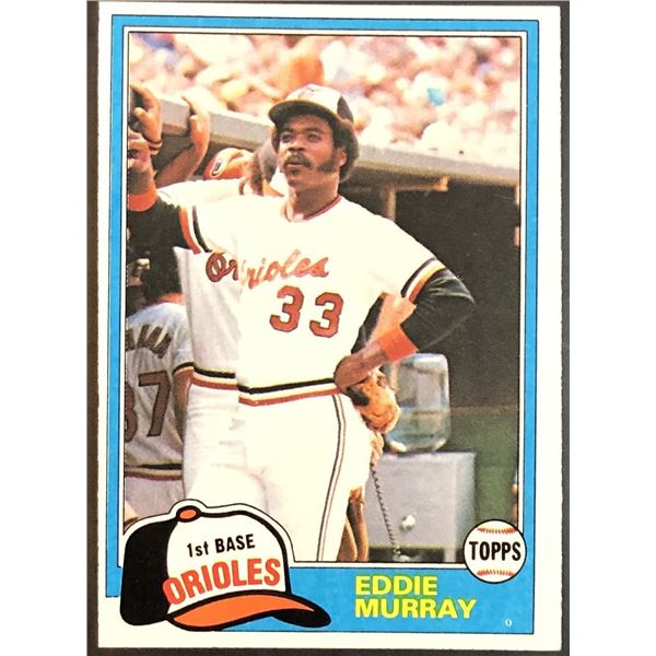 1981 TOPPS EDDIE MURRAY (HOF)
