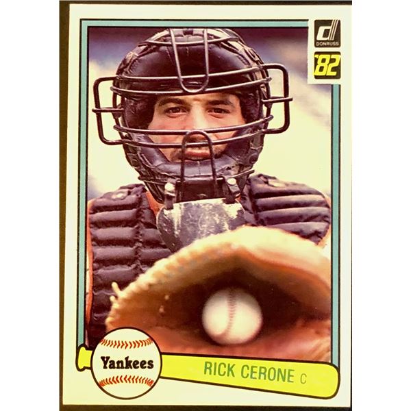 1982 DONRUSS RICK CERONE