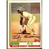 Image 1 : 1982 TOPPS RICKEY HENDERSON (HOF)