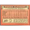 Image 2 : 1986 TOPPS ROGER CLEMENS
