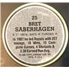 Image 2 : 1987 TOPPS COIN - BRET SABERHAGEN