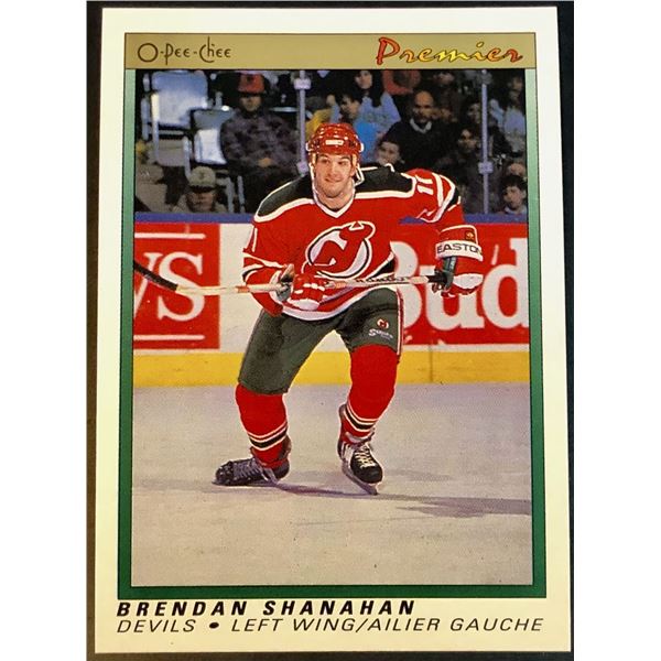 1990-91 O-PEE-CHEE PREMIER BRENDAN SHANAHAN (HOF)