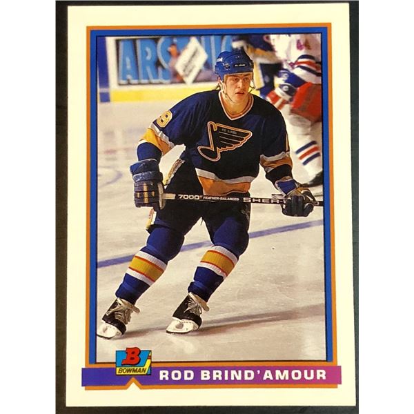 1991-92 BOWMAN ROD BRIND'AMOUR (HOF)
