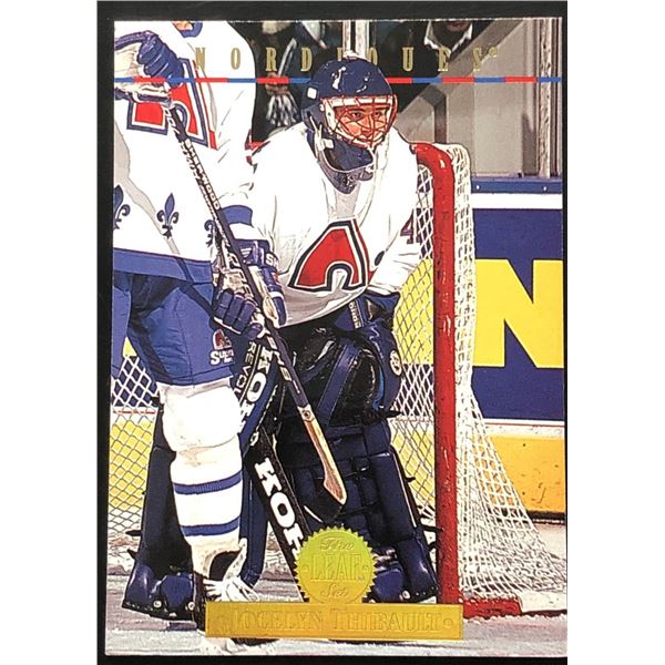 1994-95 LEAF JOCELYN THIBAULT ROOKIE CARD