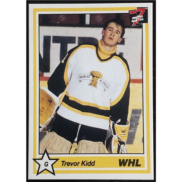 1990-91 TREVOR KIDD JUNIOR CARD
