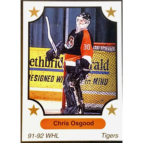 1991-92 CHRIS OSGOOD JUNIOR CARD