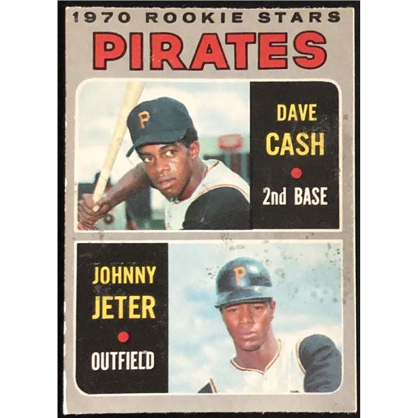 1970 O-PEE-CHEE DAVE CASH ROOKIE CARD