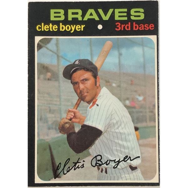 1971 O-PEE-CHEE CLETE BOYER