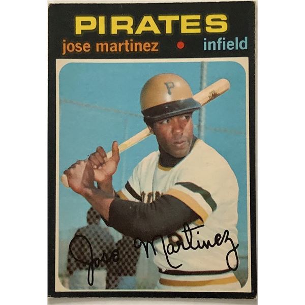 1971 O-PEE-CHEE HIGH NUMBERS - JOSE MARTINEZ