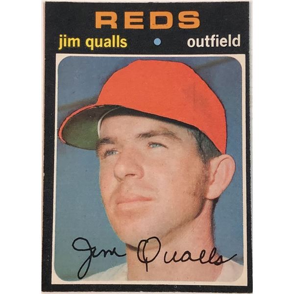 1971 O-PEE-CHEE HIGH NUMBERS - JIM QUALLS