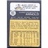 Image 2 : 1973 TOPPS HIGH NUMBERS - CHRIS ARNOLD ROOKIE CARD