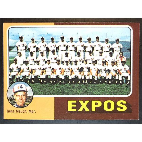 1975 TOPPS MINI MONTREAL EXPOS