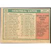 Image 2 : 1975 TOPPS MINI MONTREAL EXPOS