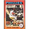 Image 1 : 1975 TOPPS MINI STEVE CARLTON (HOF)