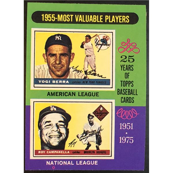 1975 TOPPS MINI YOGI BERRA (HOF)