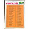 Image 1 : 1977 O-PEE-CHEE CHECKLIST