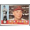 Image 1 : 1960 TOPPS JACK FISHER ROOKIE CARD
