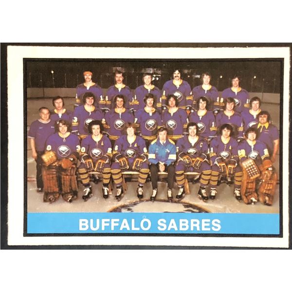1974-75 O-PEE-CHEE BUFFALO SABRES