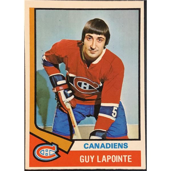 1974-75 O-PEE-CHEE GUY LAPOINTE (HOF)