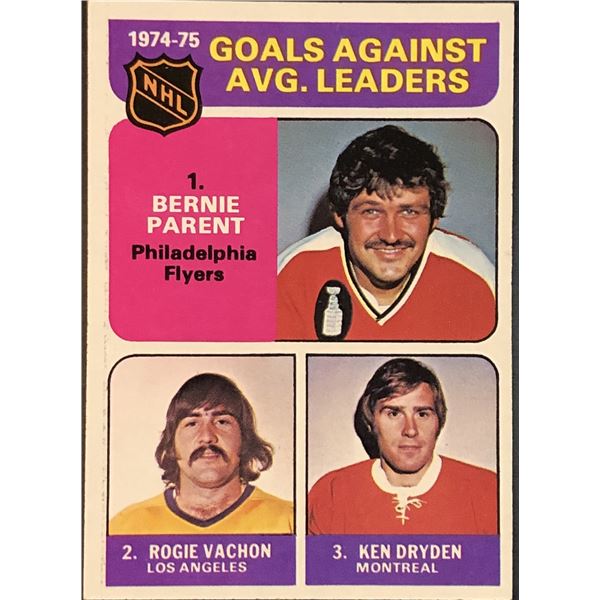 1975-76 NHL TOPPS BERNIE PARENT (HOF)