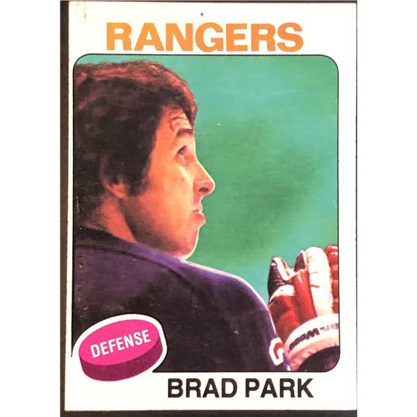 1975-76 NHL TOPPS BRAD PARK (HOF)