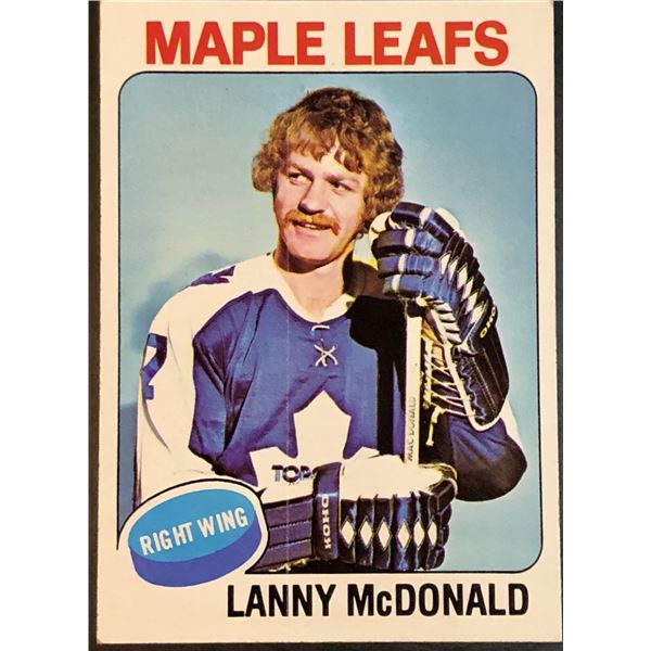 1975-76 NHL TOPPS LANNY McDONALD (HOF)
