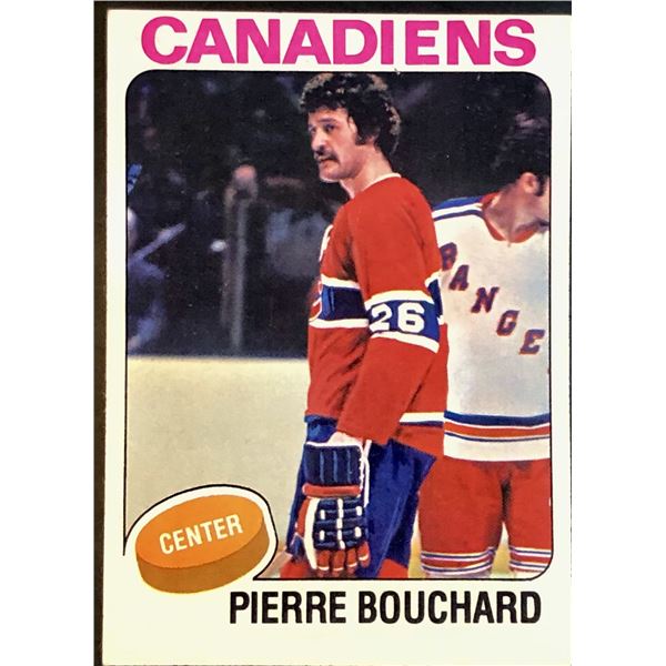 1975-76 NHL TOPPS PIERRE BOUCHARD