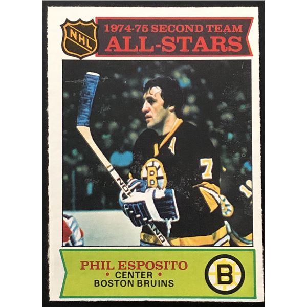 1975-76 O-PEE-CHEE PHIL ESPOSITO (HOF)