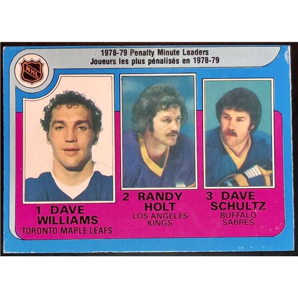 1979-80 O-PEE-CHEE DAVE WILLIAMS