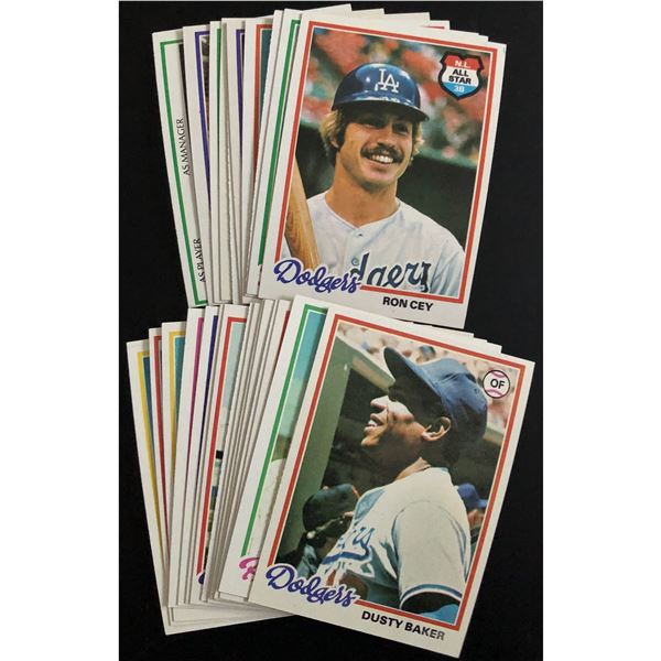 1978 TOPPS BASEBALL COLLECTION - 25 CARDS