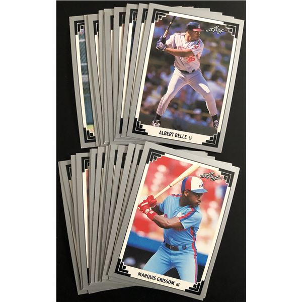 1991 LEAF BASEBALL COLLECTION - 25 CARDS