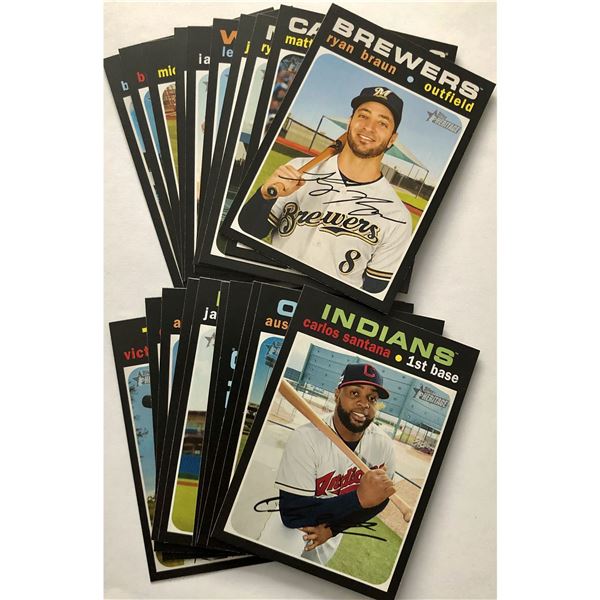 2020 TOPPS HERITAGE COLLECTION - 20 CARDS