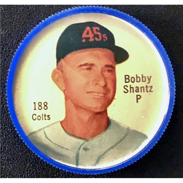 1962 SHIRRIFF POTATO CHIPS CANADIAN ISSUE - BOBBY SHANTZ
