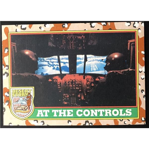 1991 TOPPS DESERT STORM AT THE CONTROLS