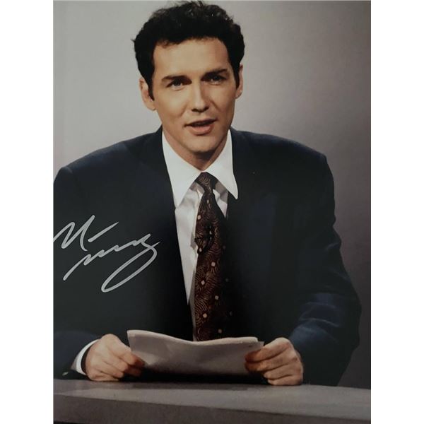 SNL Norm Macdonald signed photo