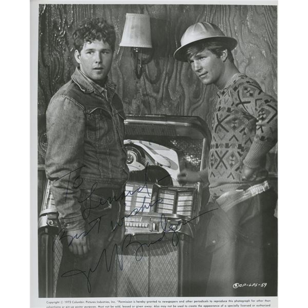 The Last American Heroe Jeff Bridges signed movie photo