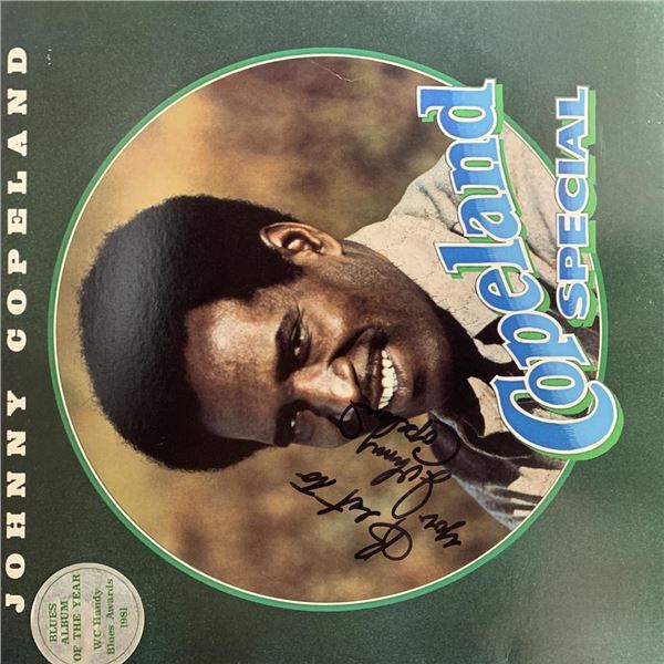Johnny Copeland signed Copeland Special album