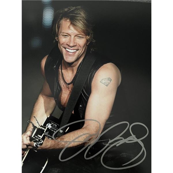 Jon Bon Jovi signed photo