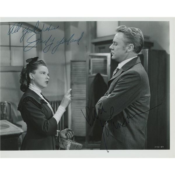 In the Good Old Summertime Judy Garland and Van Johnson signed movie photo