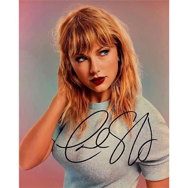 Taylor Swift signed photo
