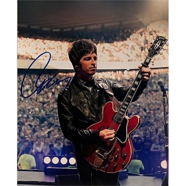 Oasis Noel Gallagher Signed Photo
